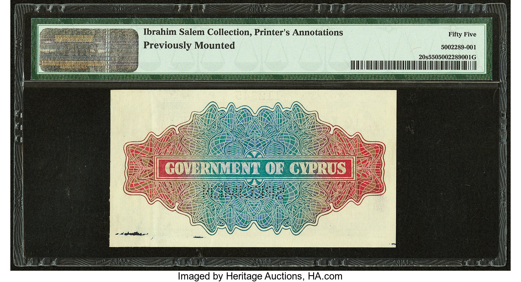 image for: Cyprus  1 shilling (B120c)