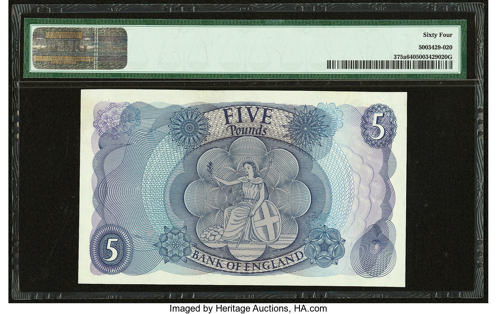 image for: United Kingdom  5 pounds (B181z)