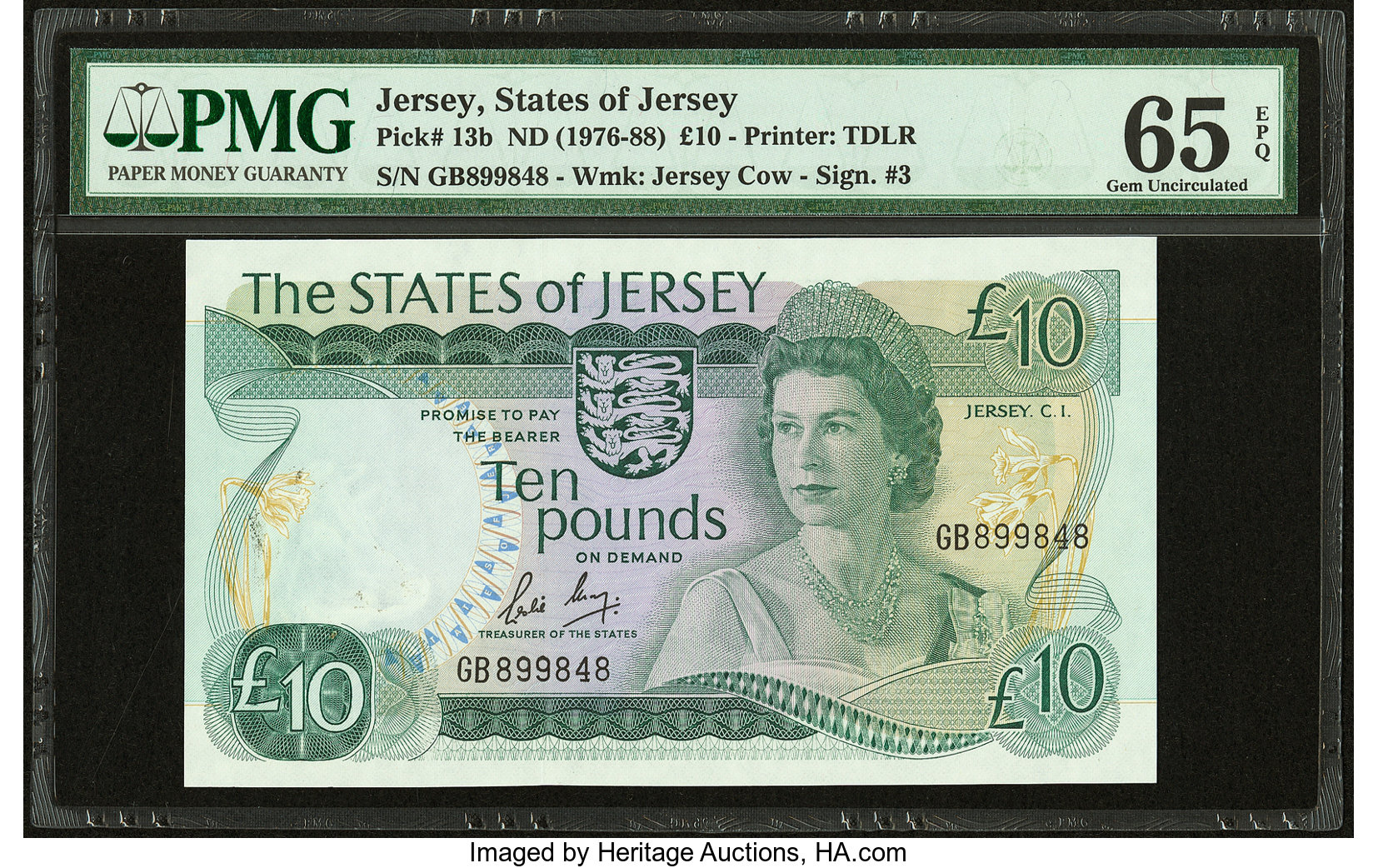 image for: Jersey  10 pounds (B113b)