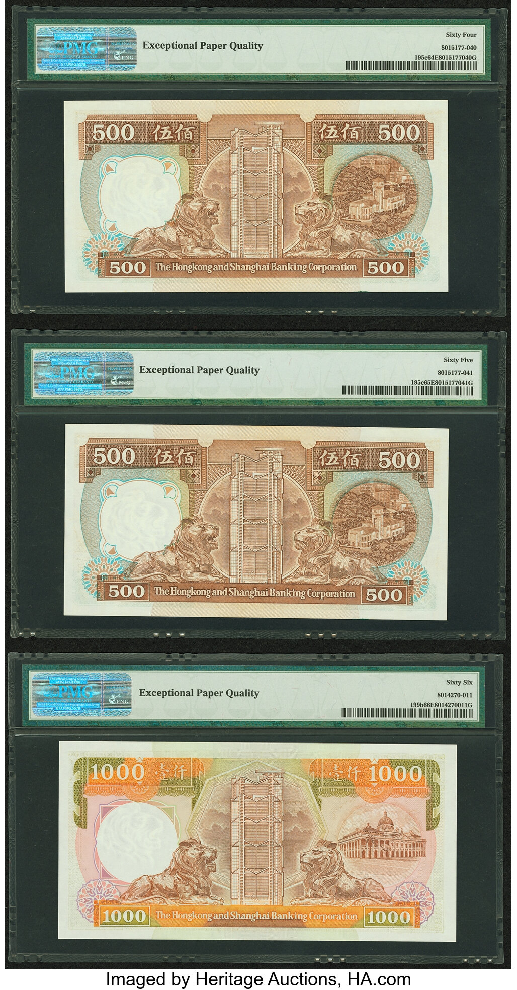 image for: Hong Kong  500 dollars (B678f)