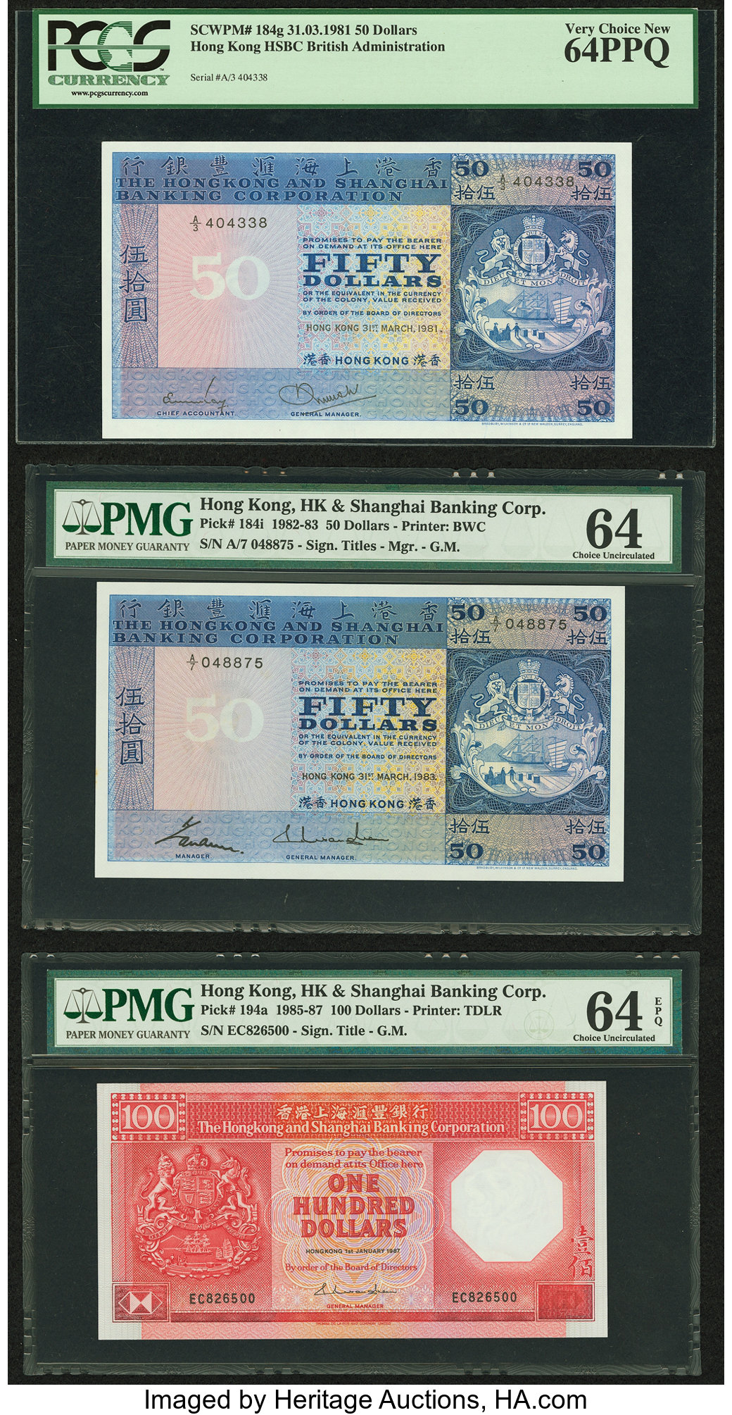 image for: Hong Kong  500 dollars (B678z)