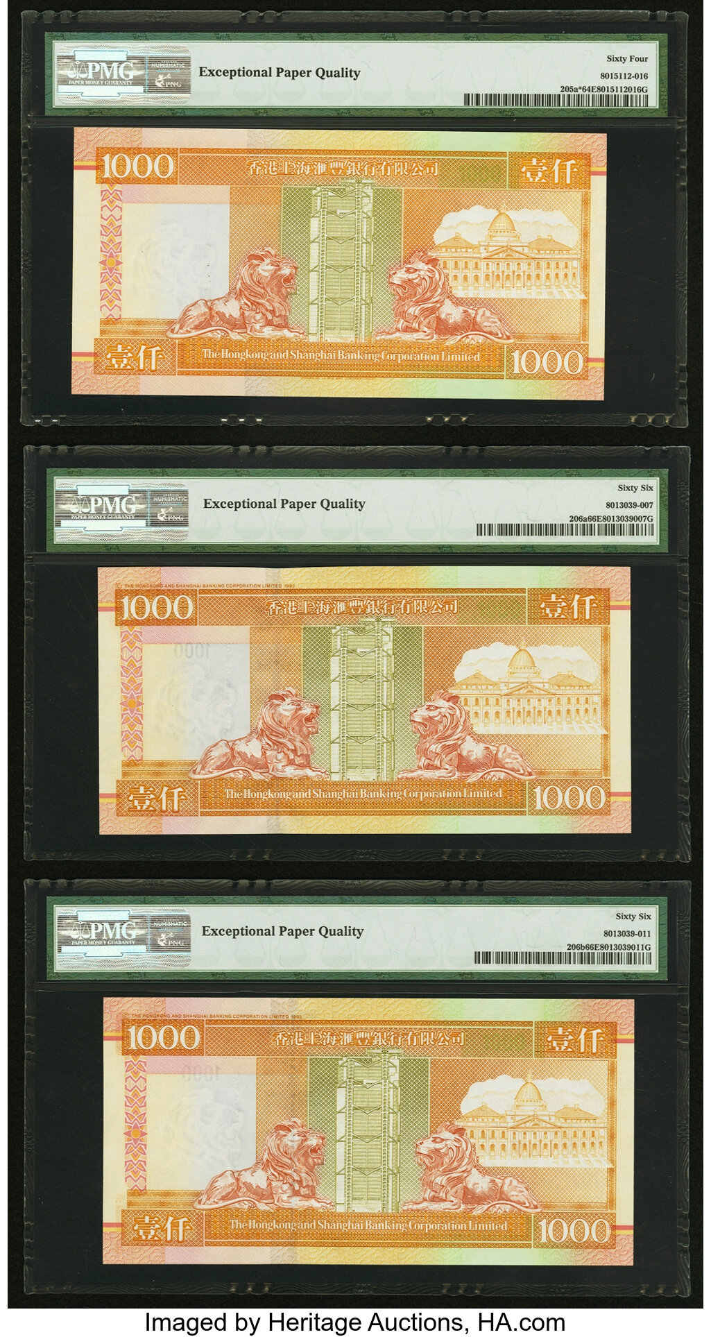 image for: Hong Kong  1,000 dollars (B685d)