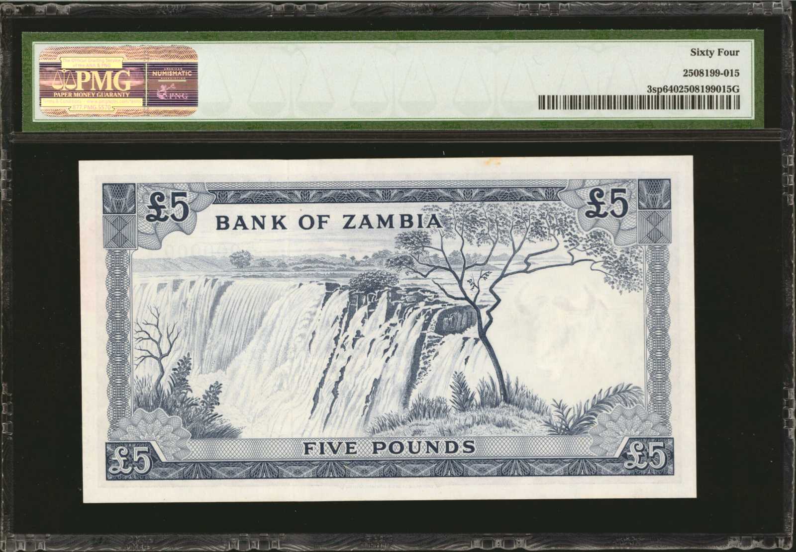 image for: Zambia  5 pounds(B103as3)