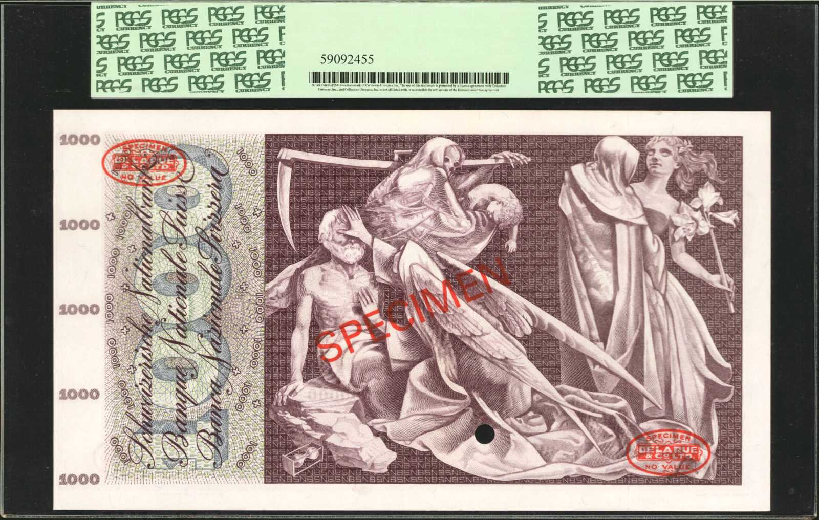image for: Switzerland  1,000 francs (B336a)