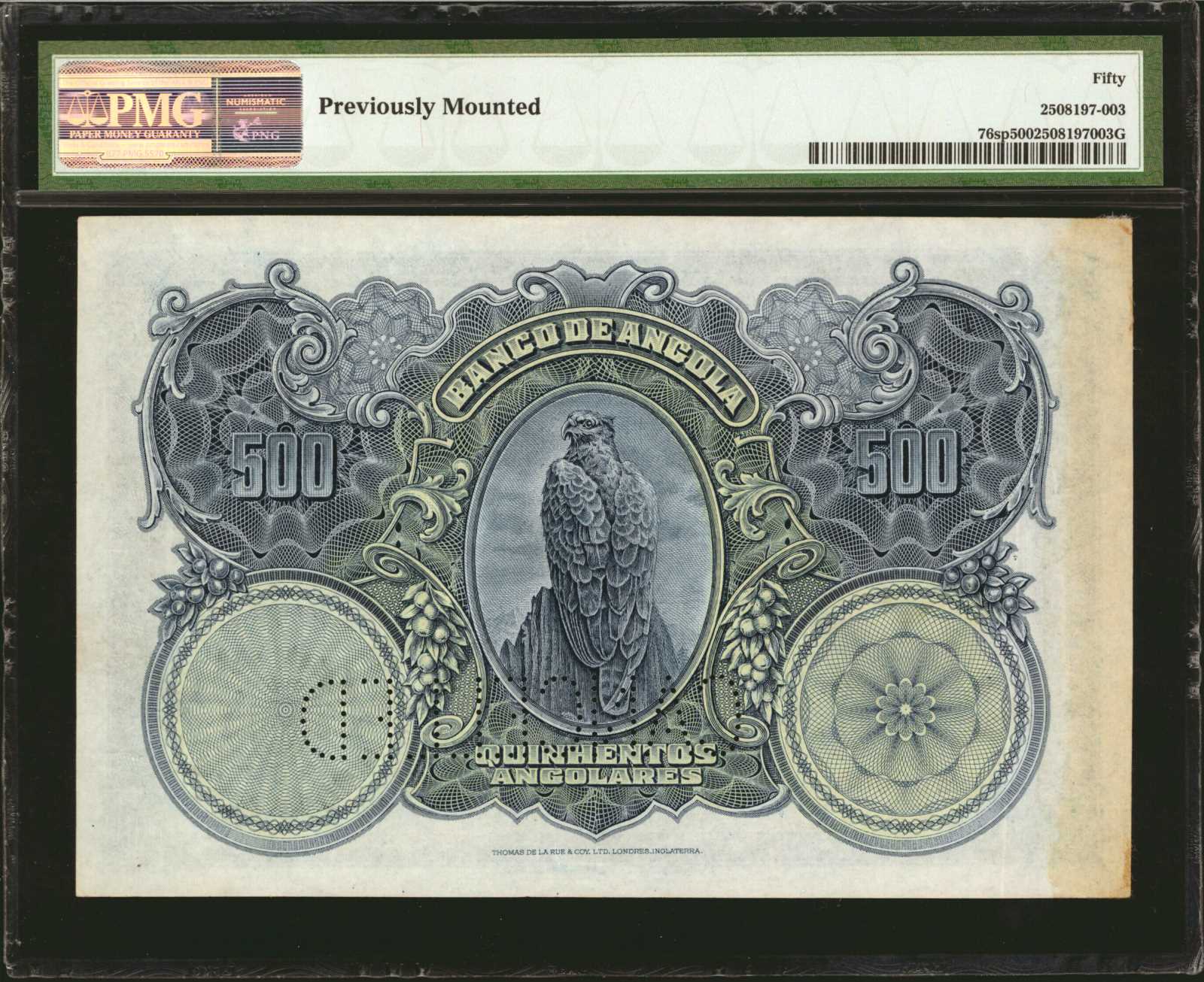 image for: Angola  500 angolares(B406a)