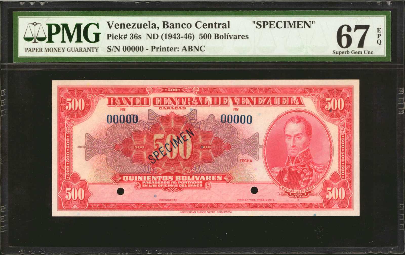 image for: Venezuela  500 bol?vares(B306e)