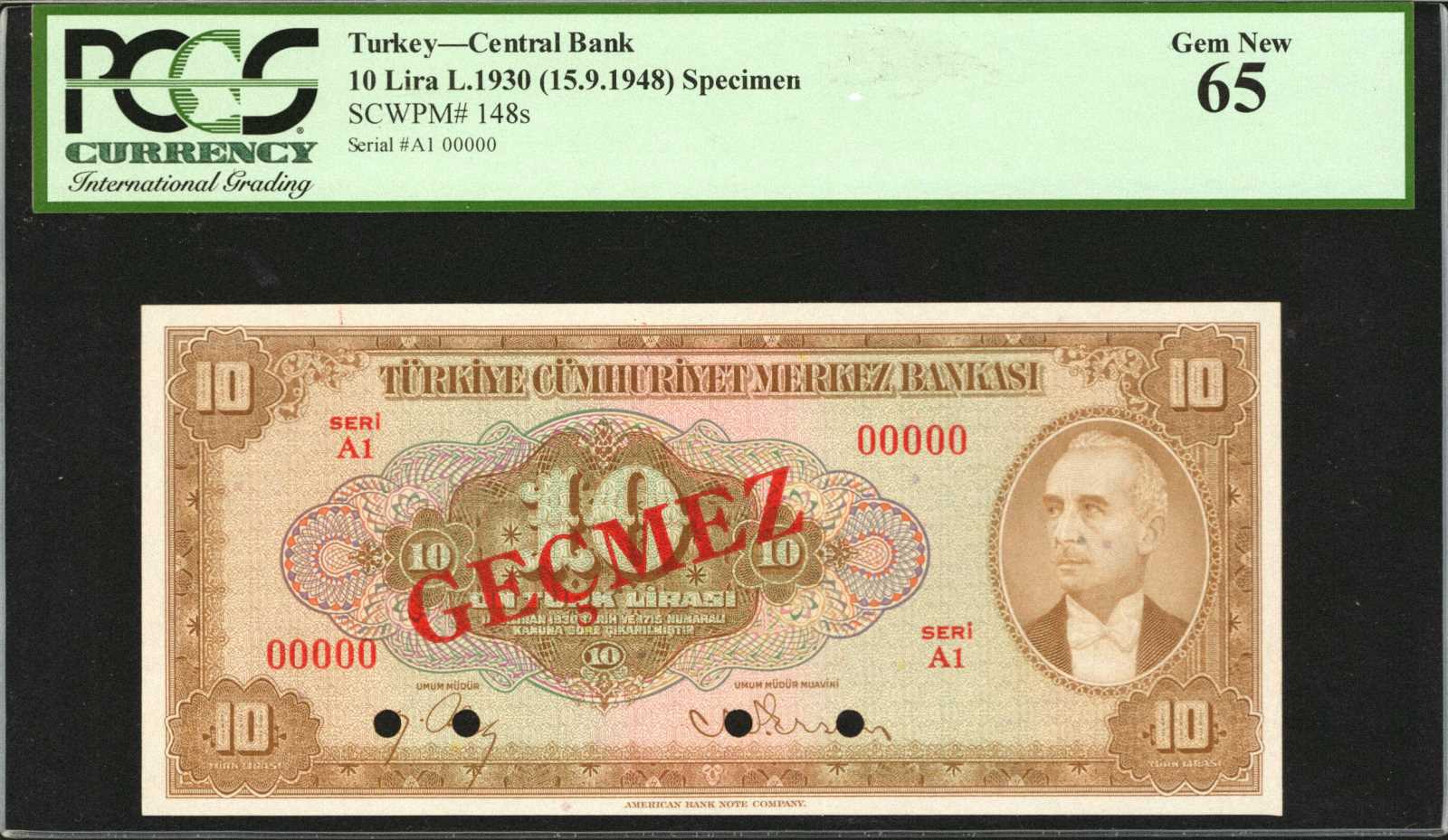 image for: Turkey  10 T?rk liras? (B224a)