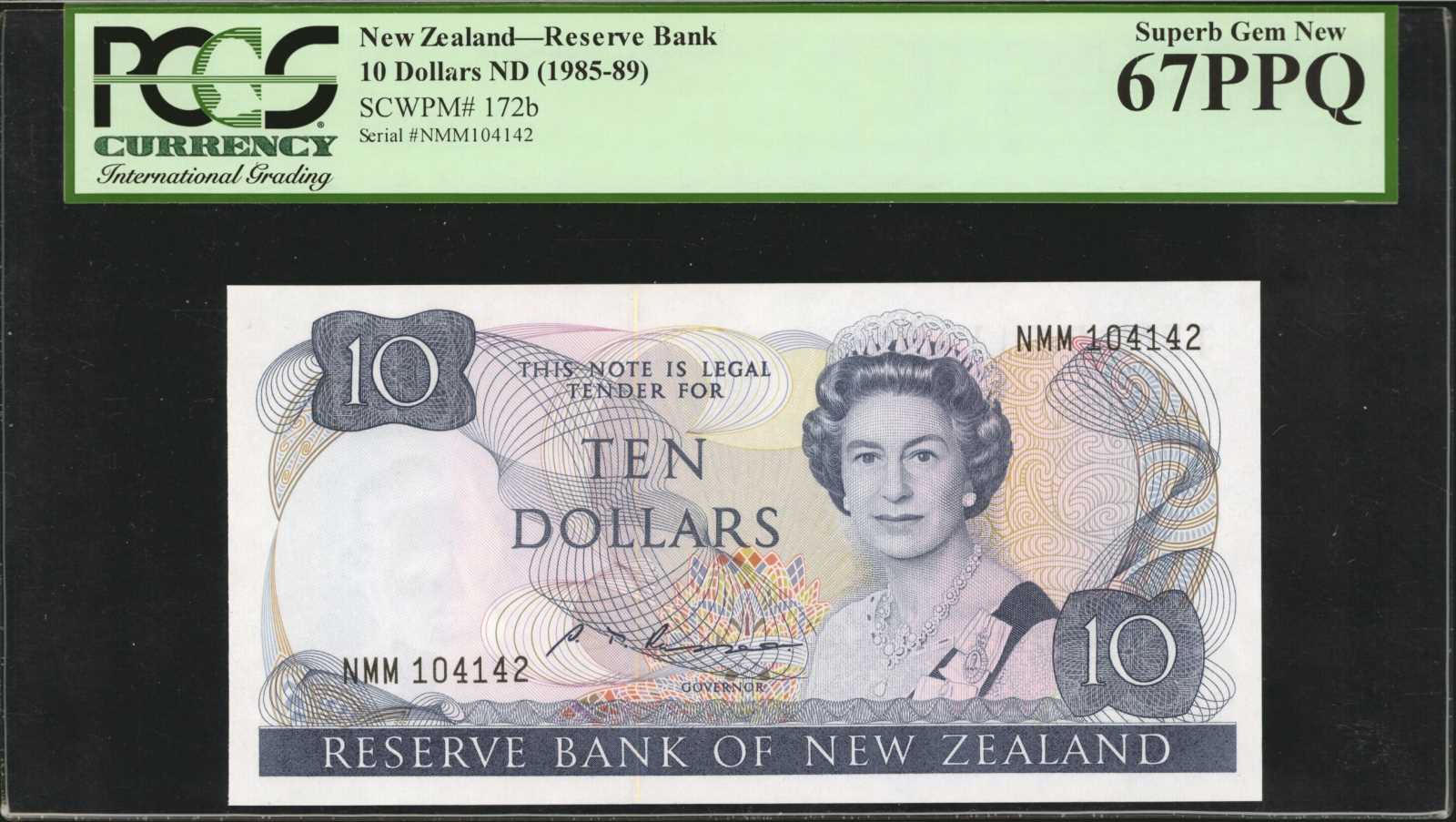 image for: New Zealand  10 dollars (B119ap)