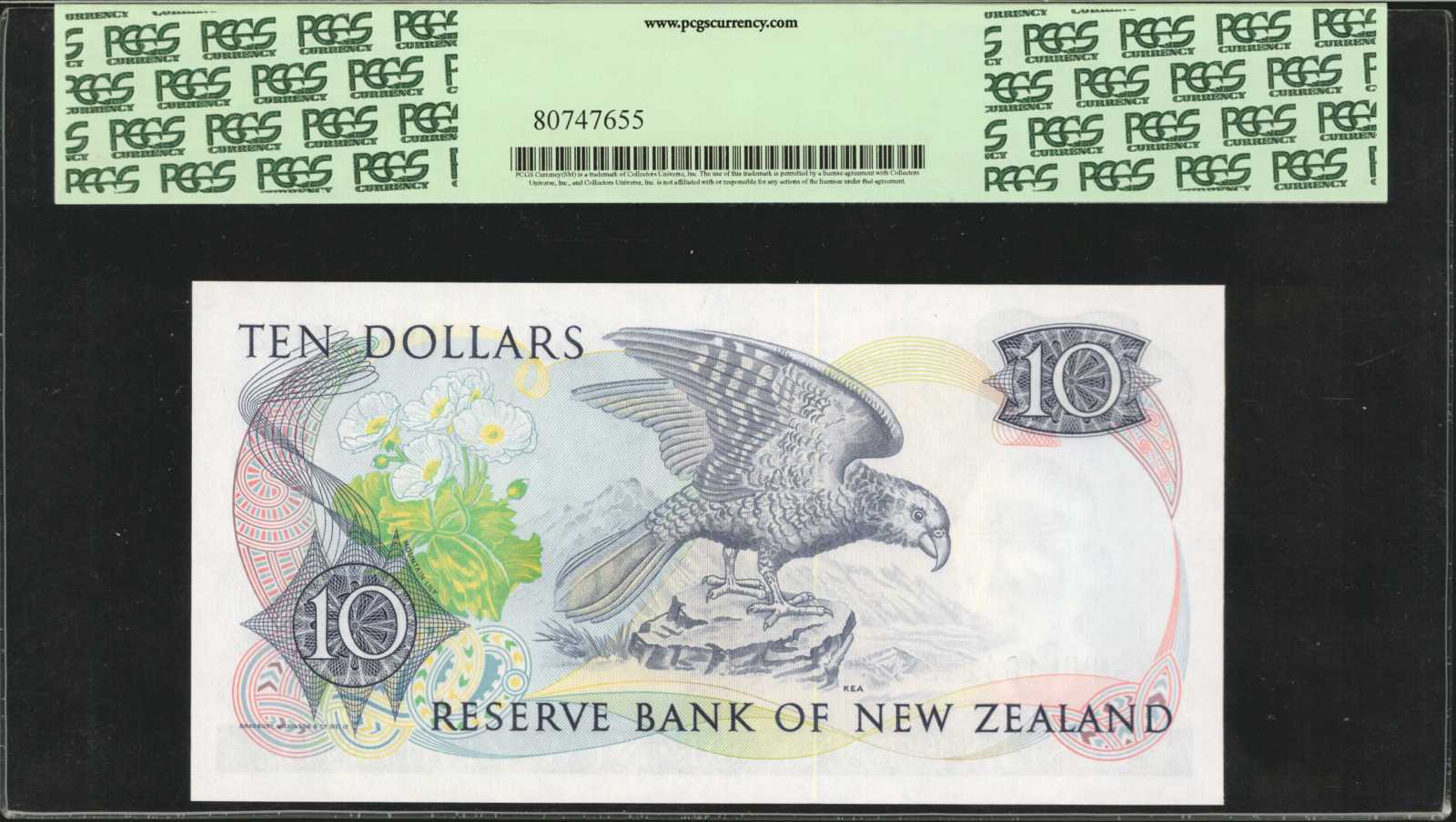 image for: New Zealand  10 dollars (B119bz)