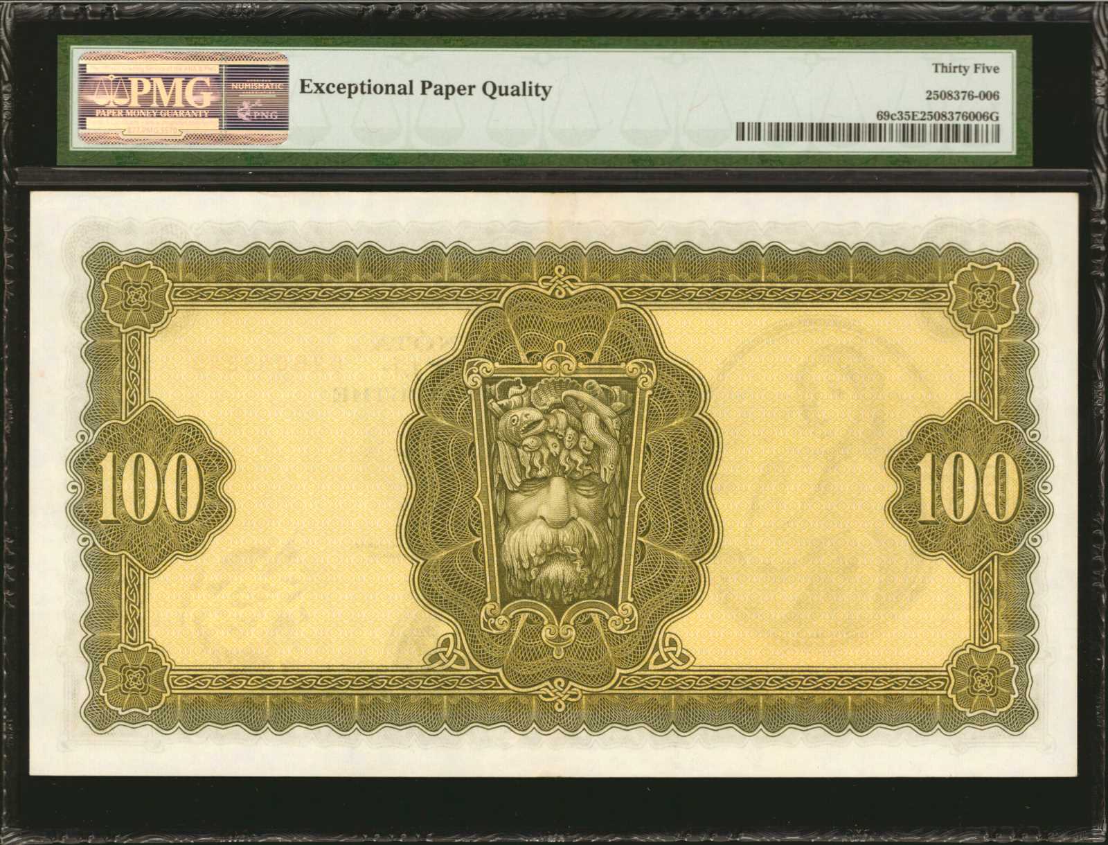 image for: Ireland, Republic of  100 pounds (B214c)