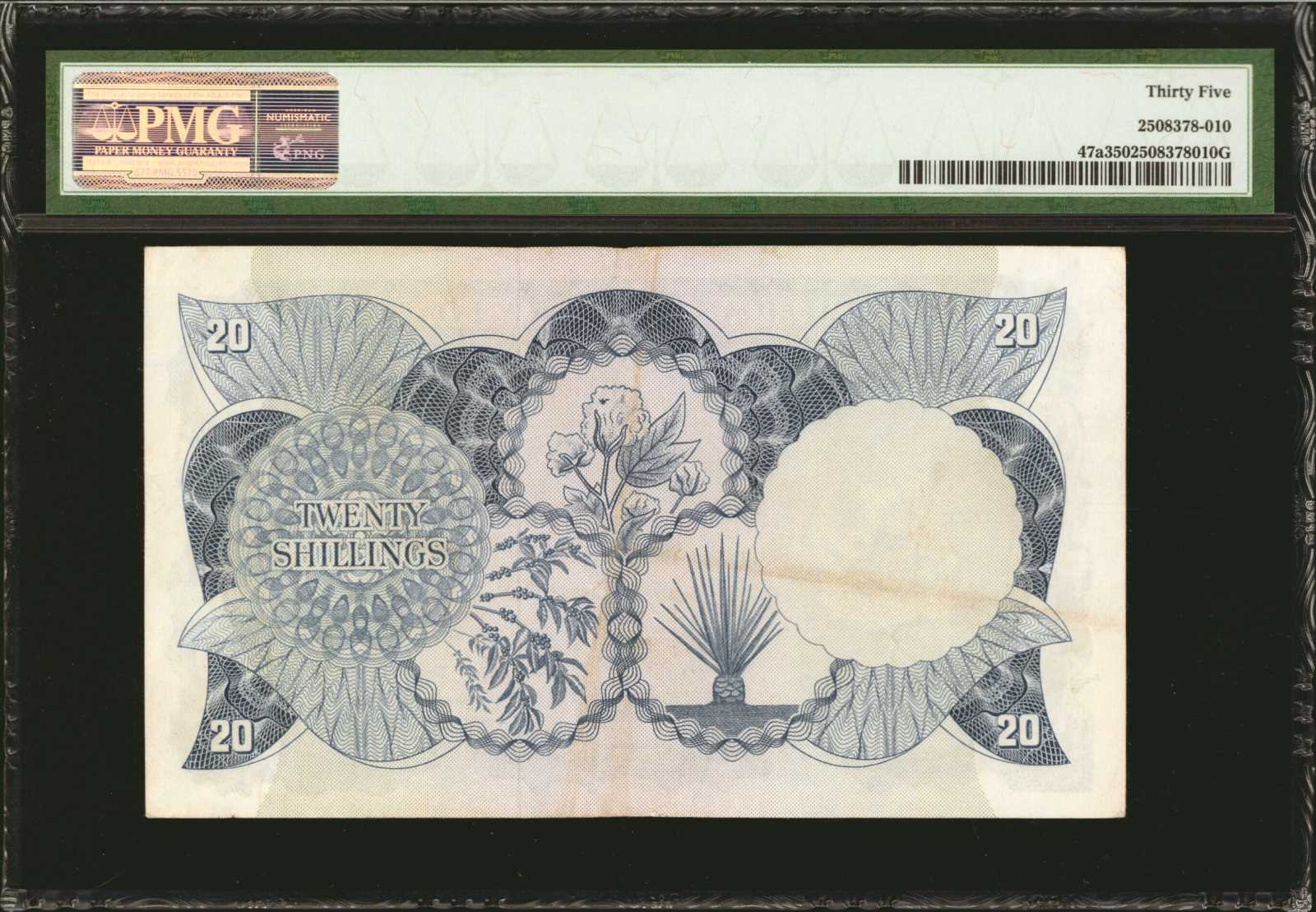 image for: East Africa  20 shillings(B233as2)