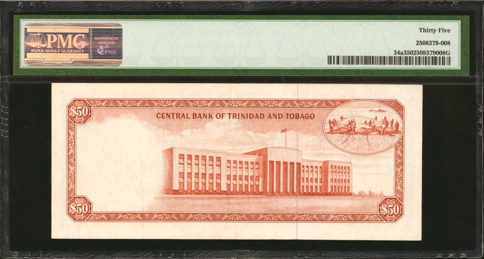 image for: Trinidad and Tobago  50 dollars (B209a)