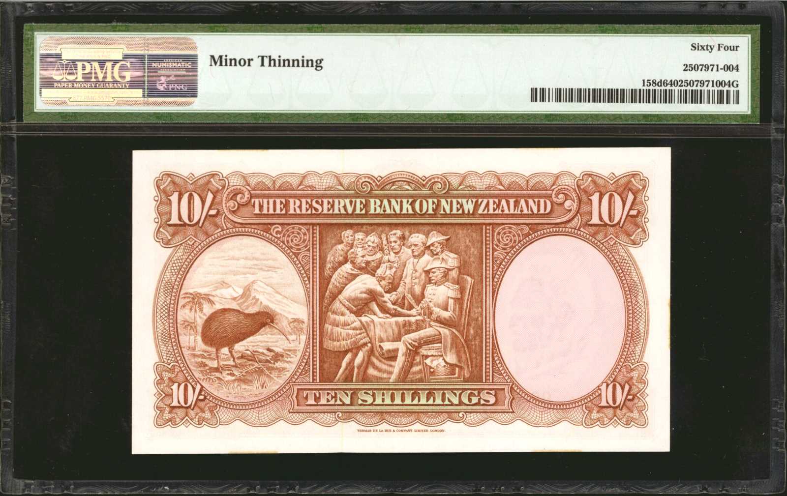 image for: New Zealand  10 shillings (B105b)