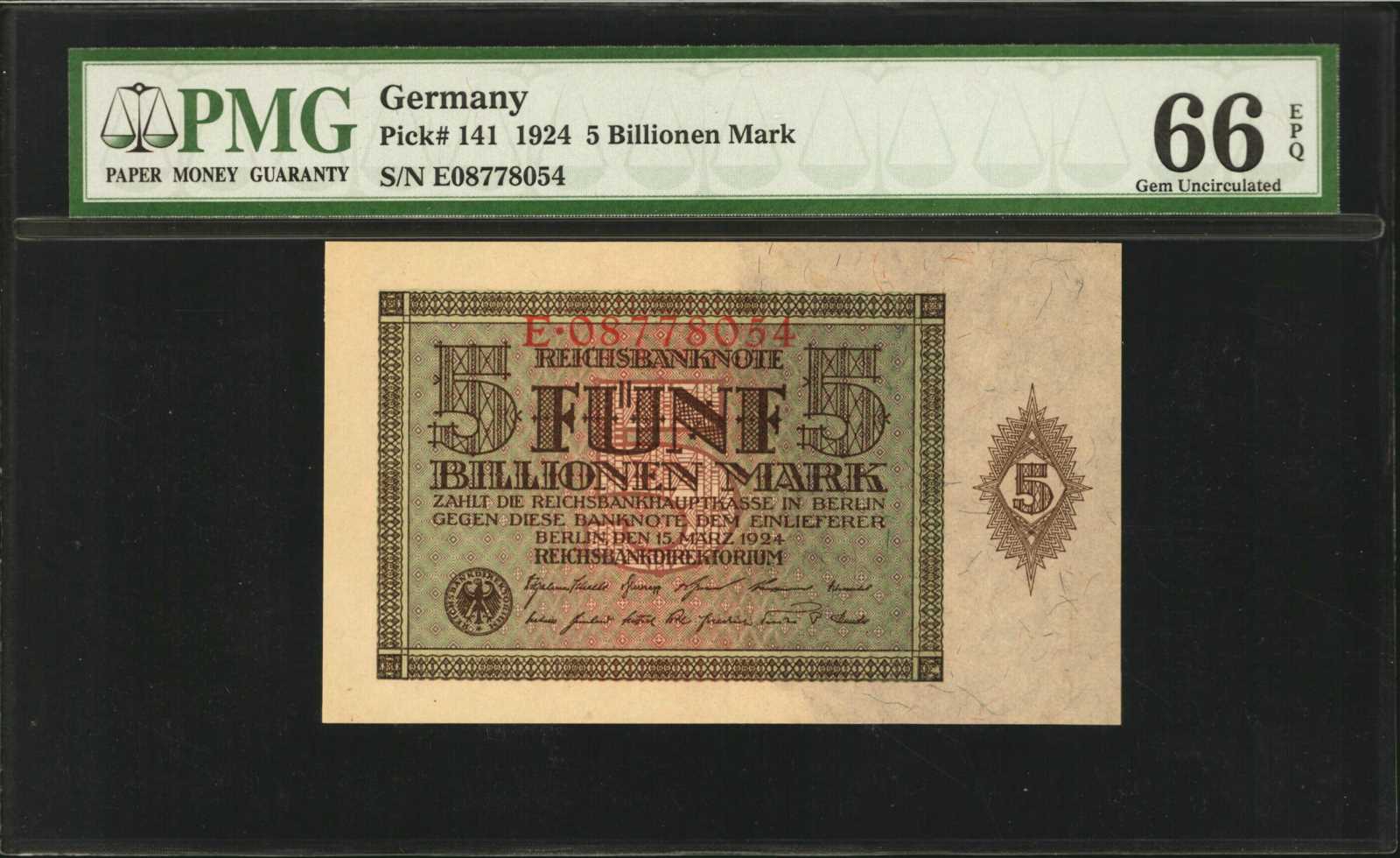 image for: Germany  5 billionen (B301a)