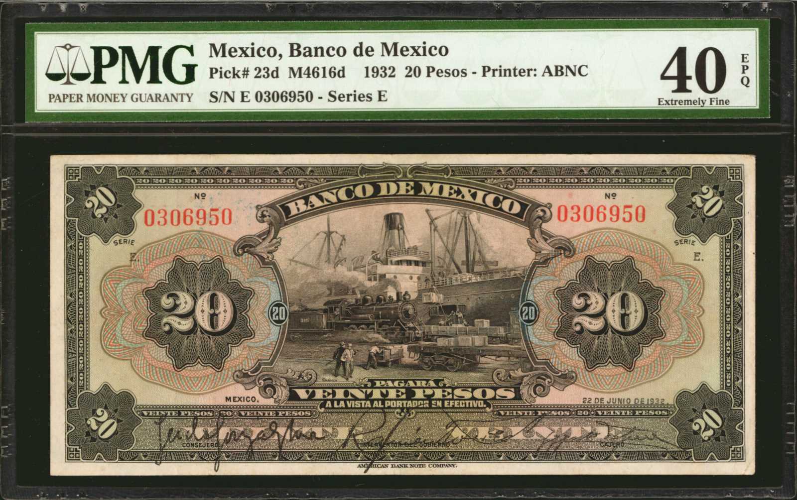 image for: Mexico  20 pesos(B603e)