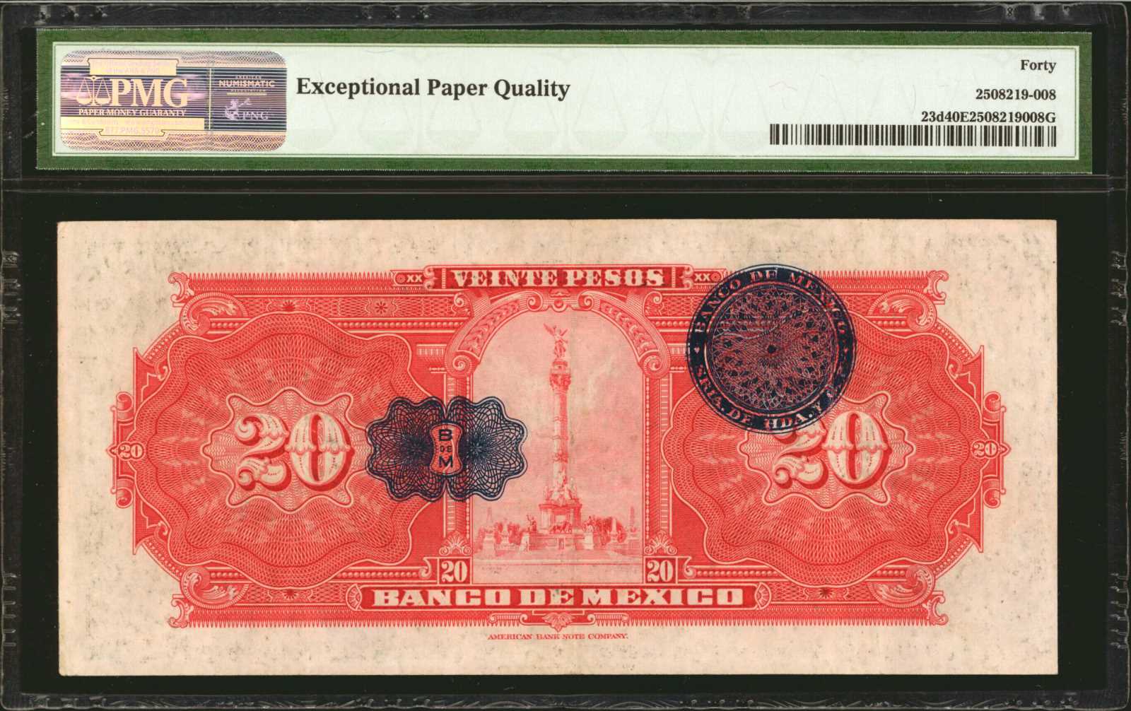 image for: Mexico  20 pesos(B603b)