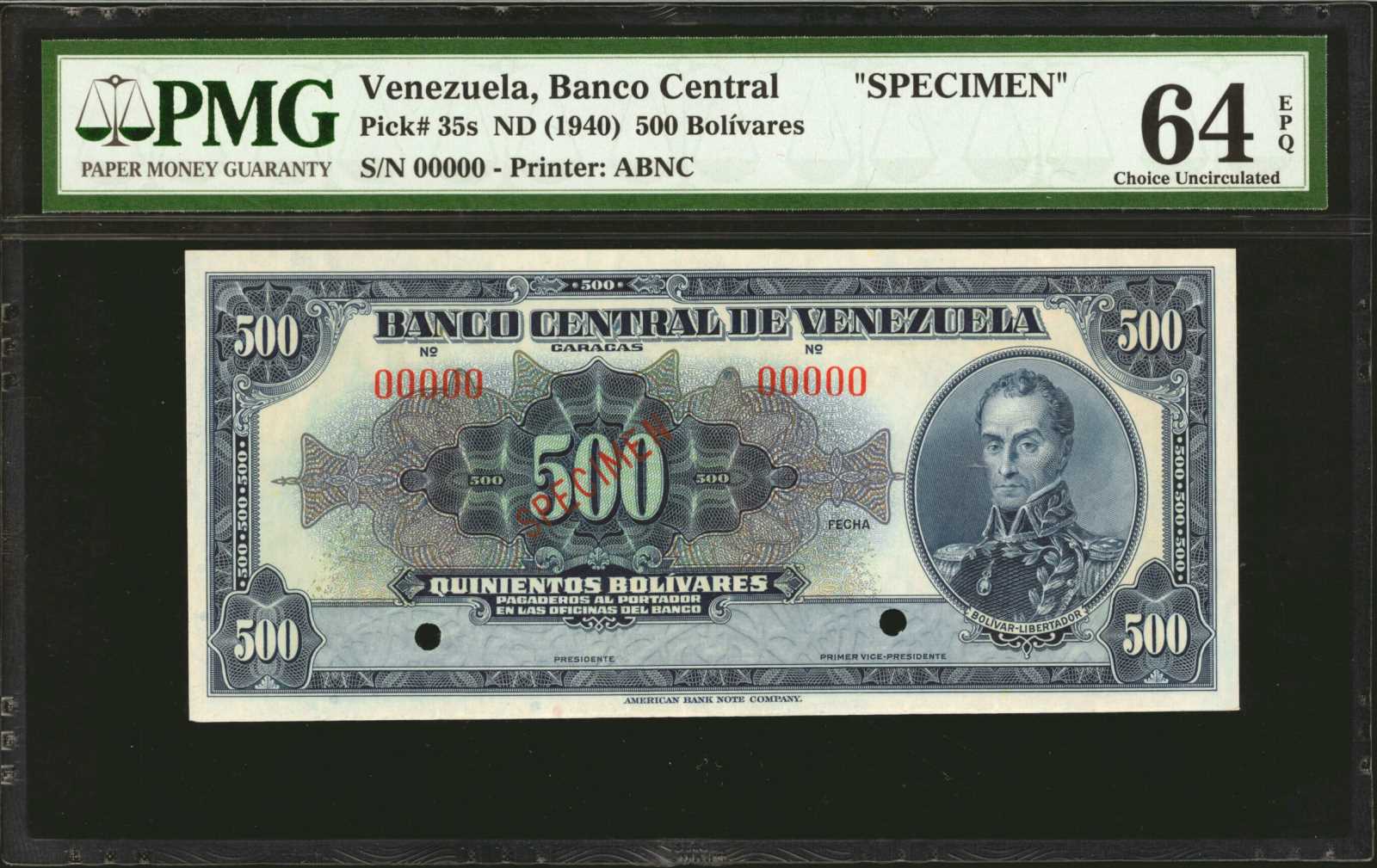image for: Venezuela  500 bol?vares(B305f)