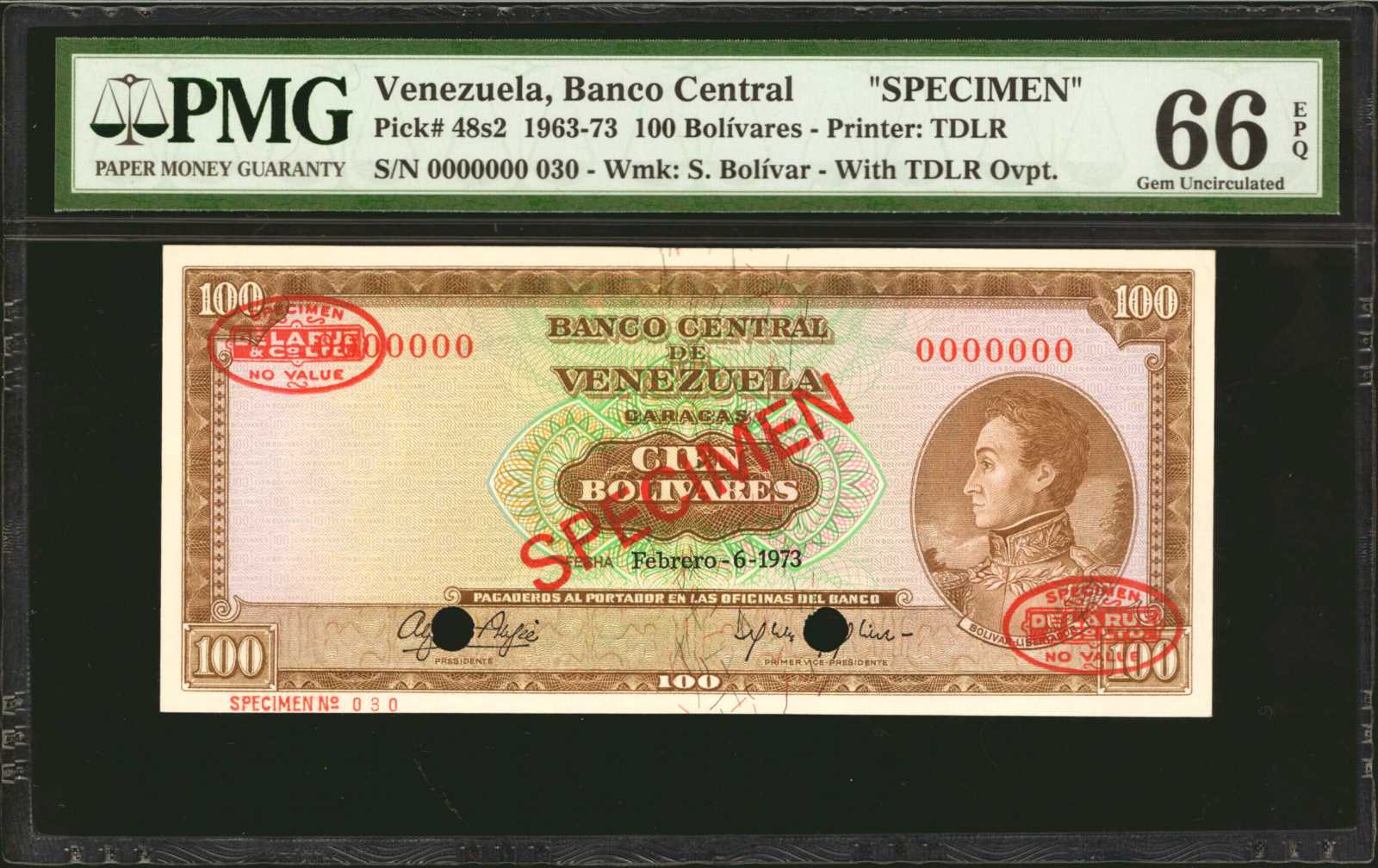 image for: Venezuela  100 bol?vares(B319s3)