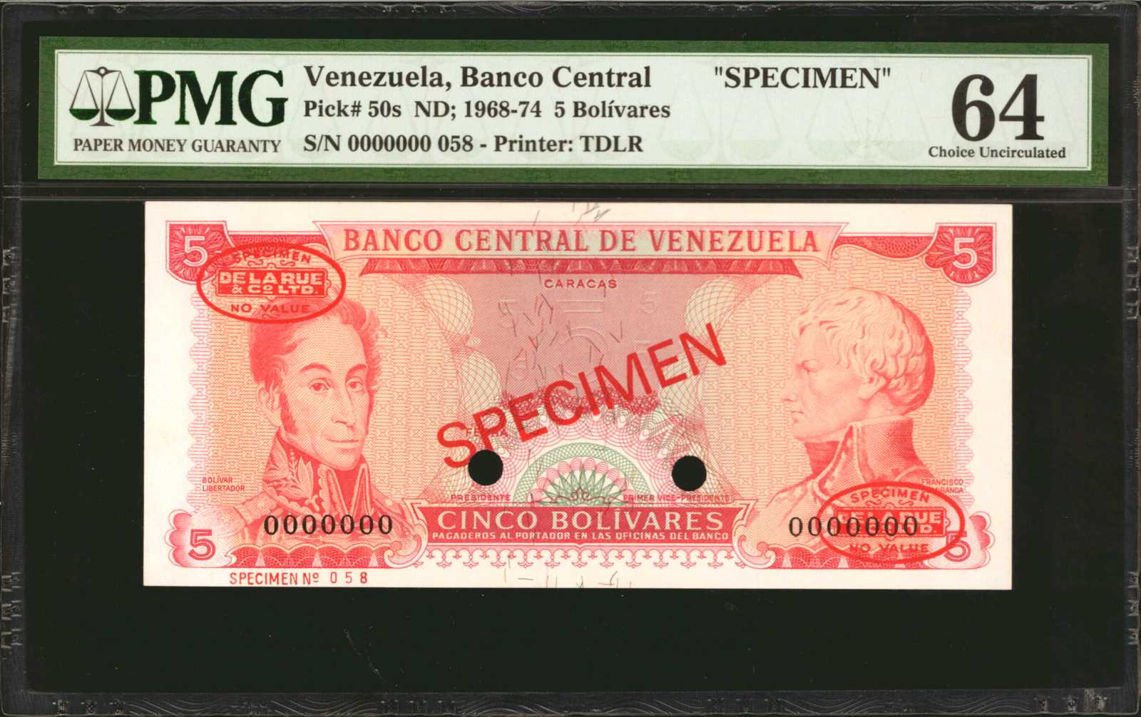 image for: Venezuela  5 bol?vares(B321s4)