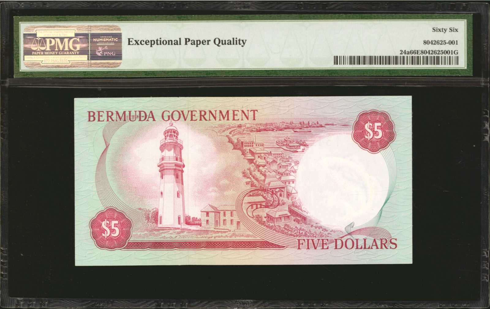 image for: Bermuda  5 dollars(B125a)