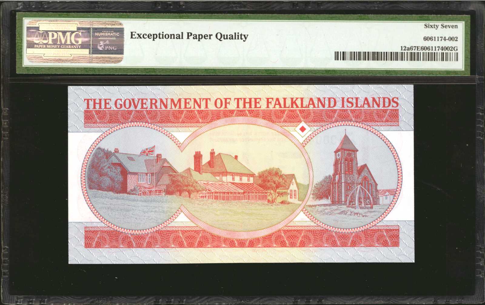 image for: Falkland Islands  5 pounds (B217a)
