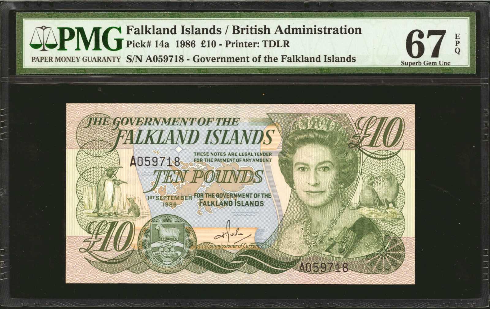image for: Falkland Islands  20 pounds (B221a)