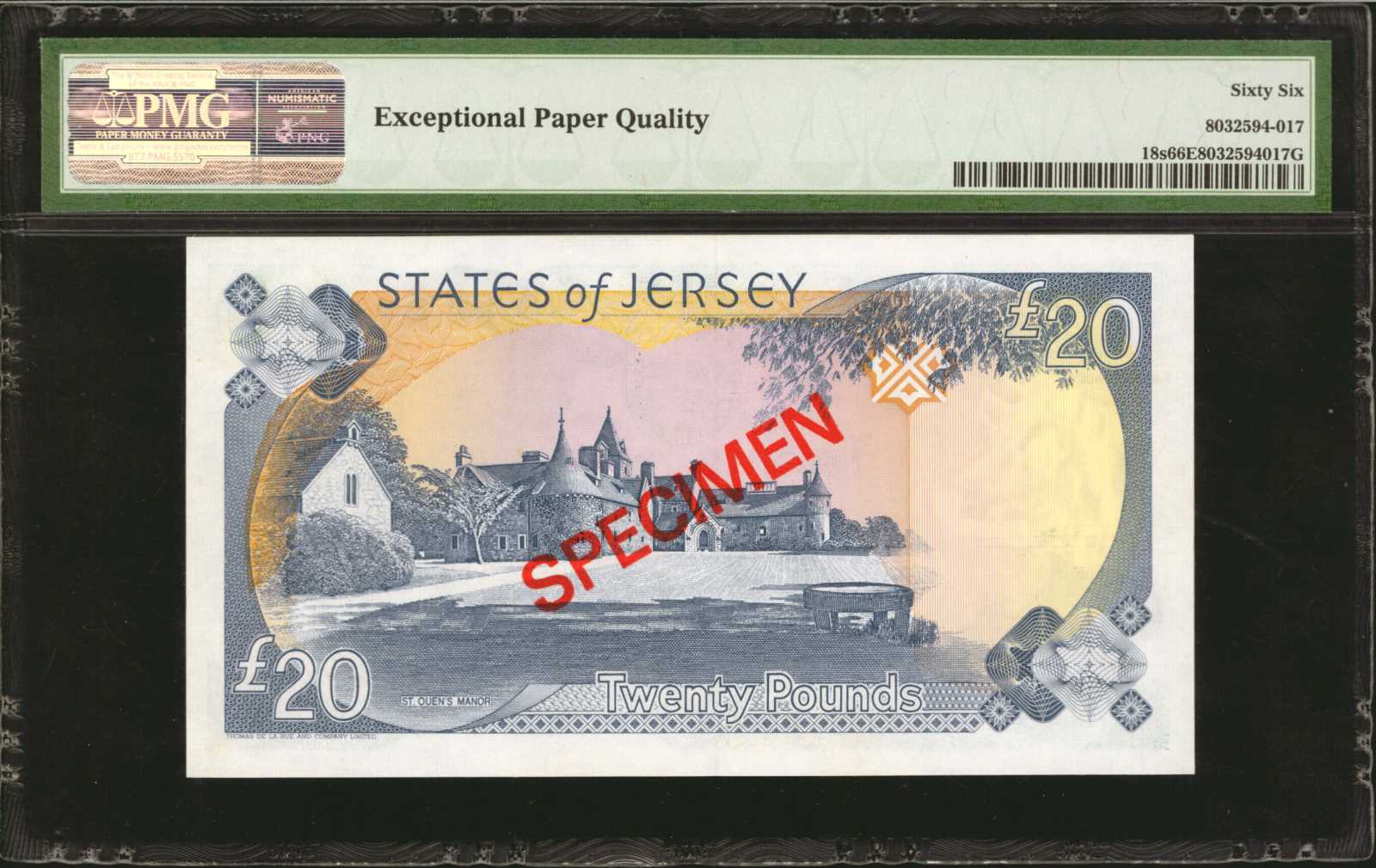 image for: Jersey  20 pounds (B118as)