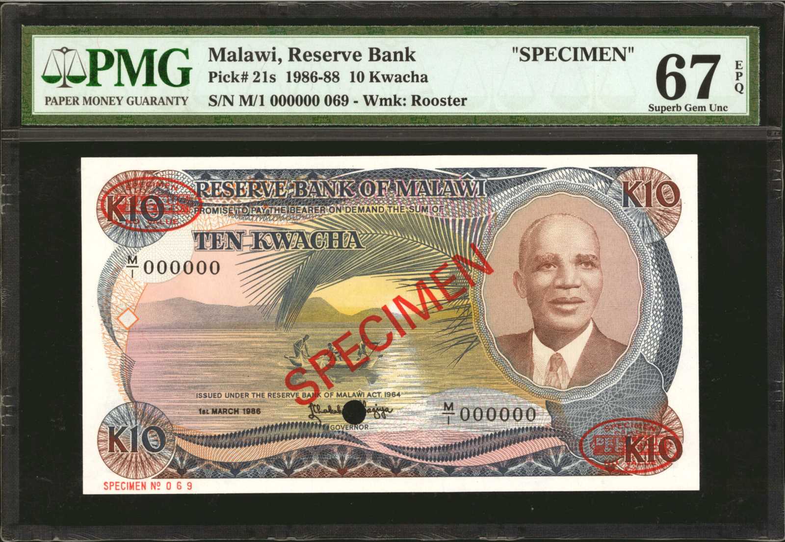 image for: Malawi  10 kwacha(B121as)