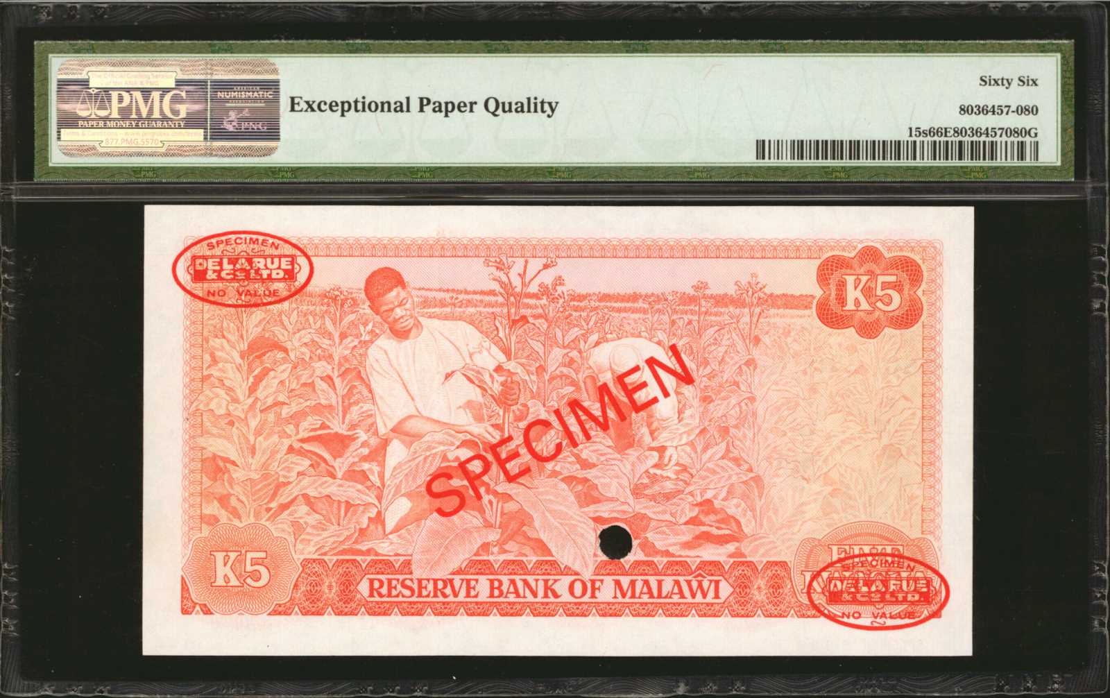 image for: Malawi  5 kwacha (B115as2)