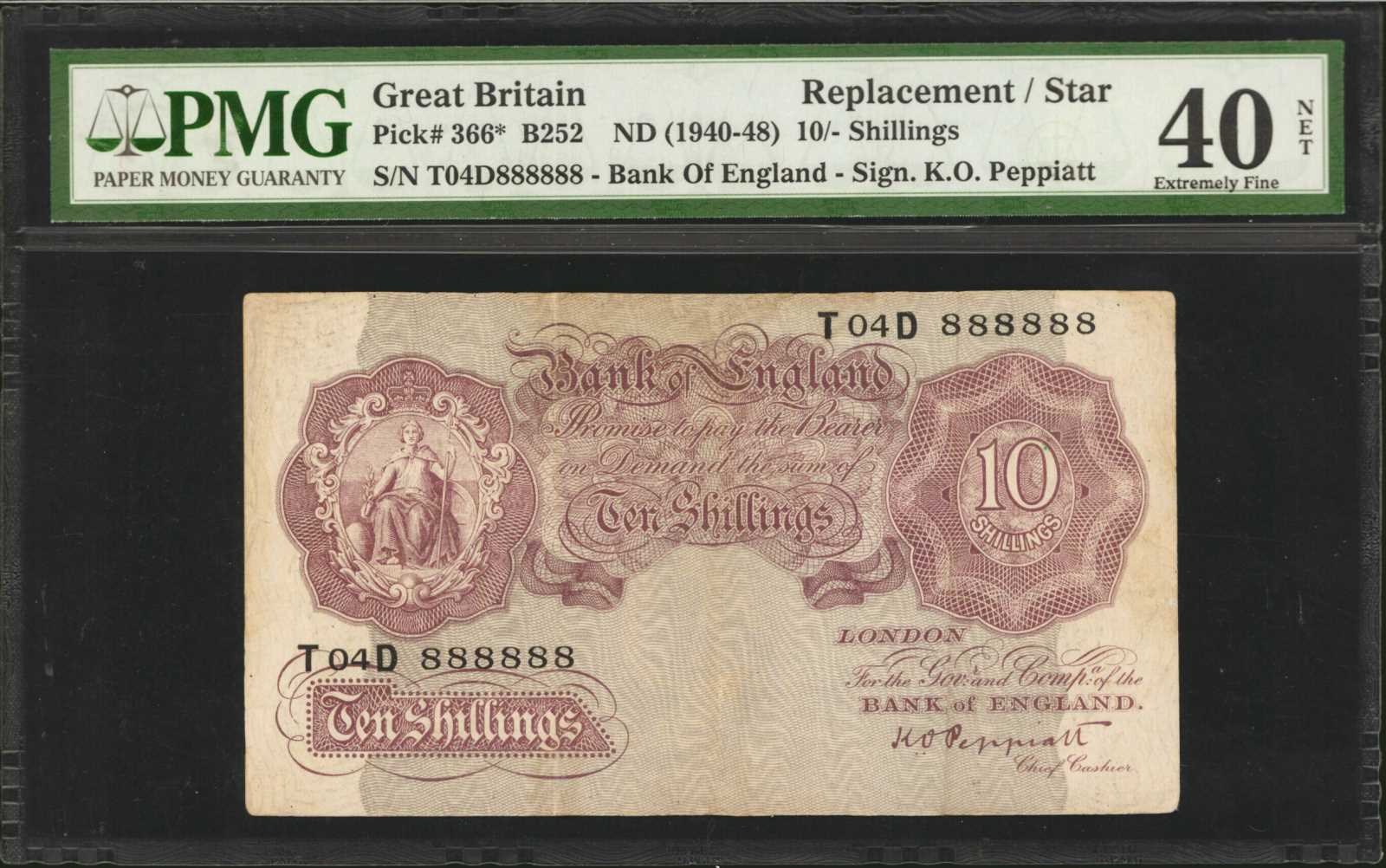 image for: United Kingdom  10 shillings (B175az)