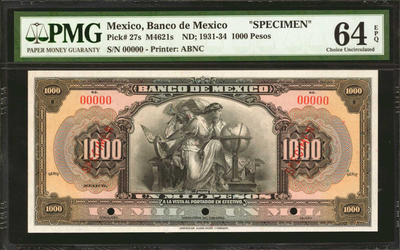 image for: Mexico  1,000 pesos(B607f)