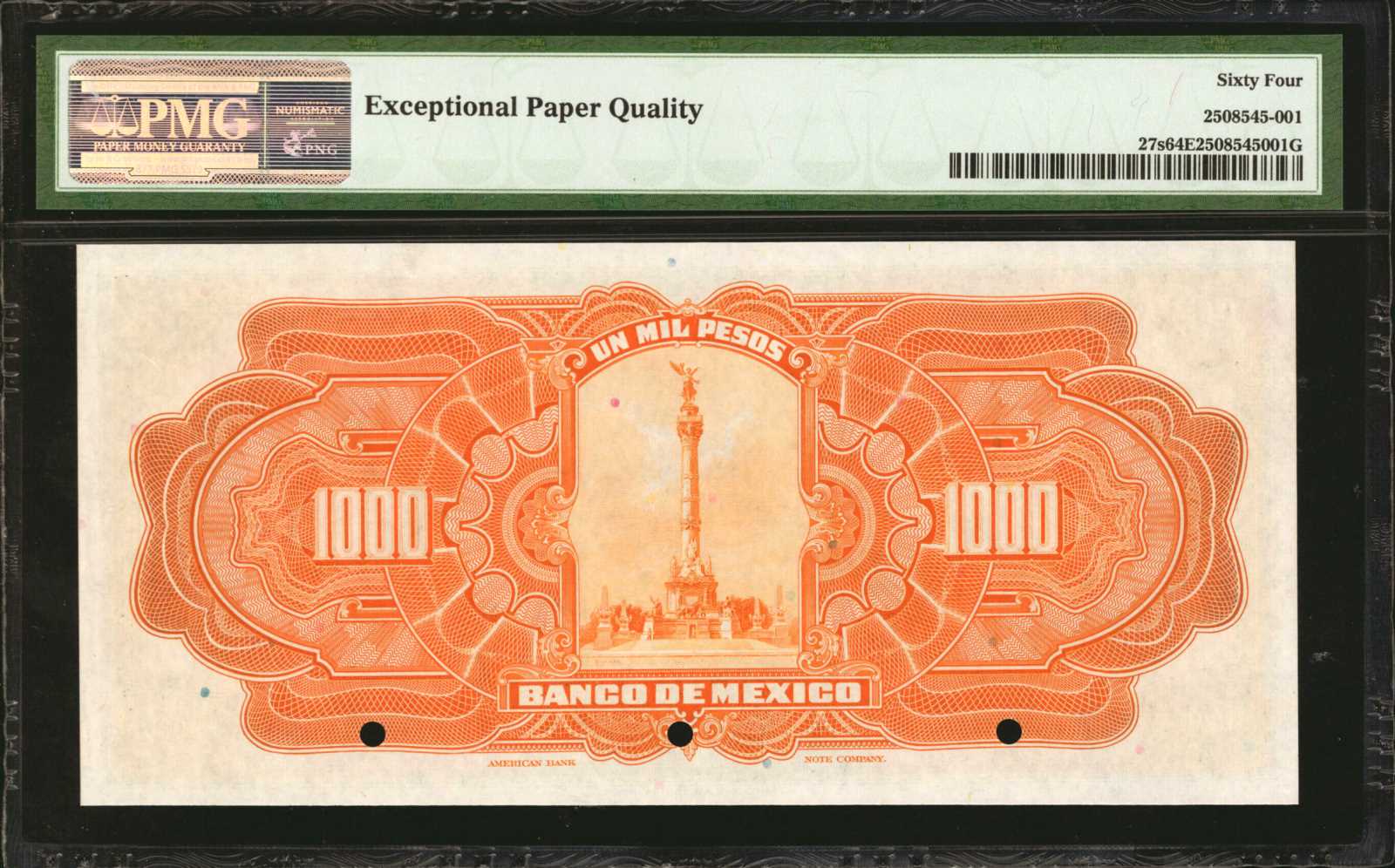 image for: Mexico  1,000 pesos(B607s)