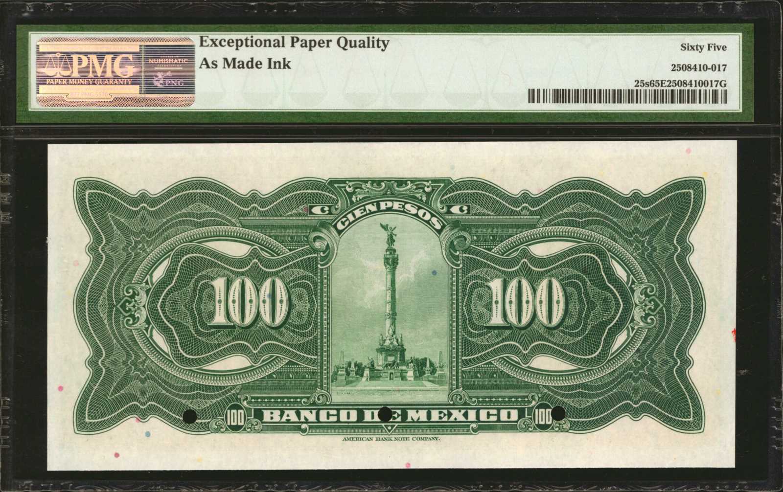 image for: Mexico  100 pesos(B605a)