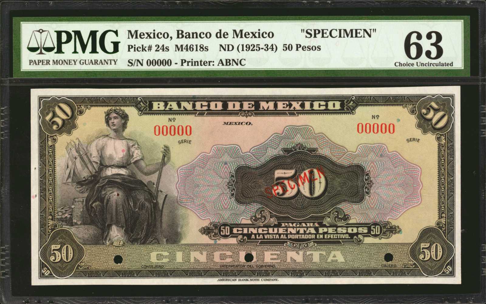image for: Mexico  50 pesos(B604f)