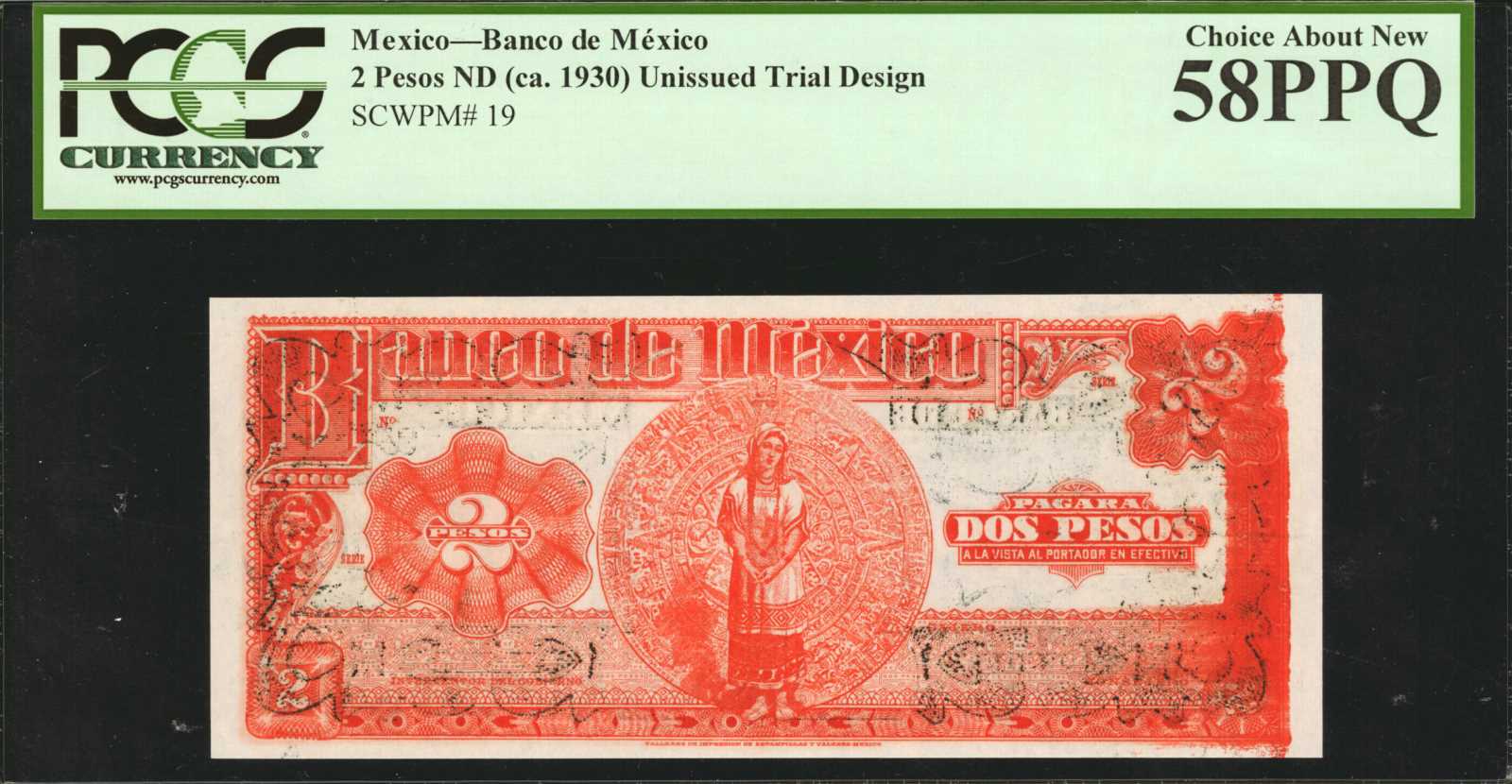 image for: Mexico  2 pesos(B617cp)