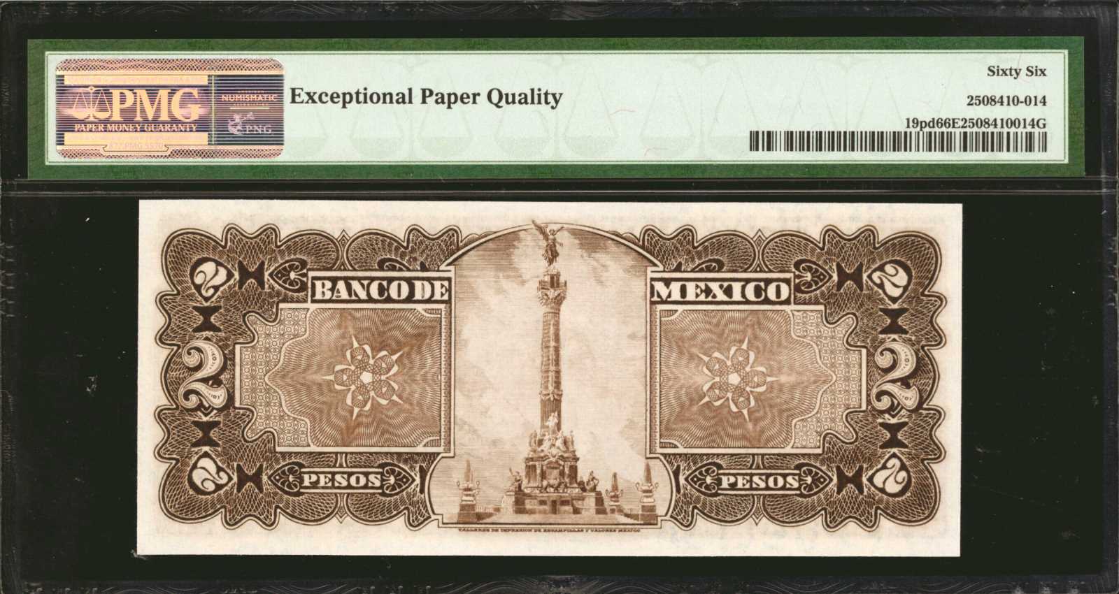 image for: Mexico  2 pesos(B617ep)