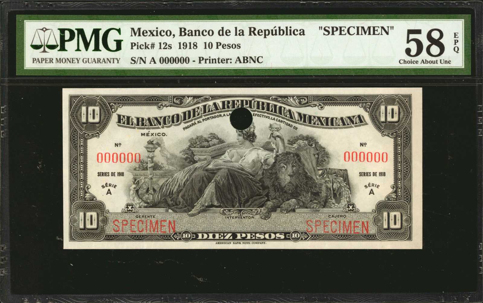 image for: Mexico  10 pesos(B402a)