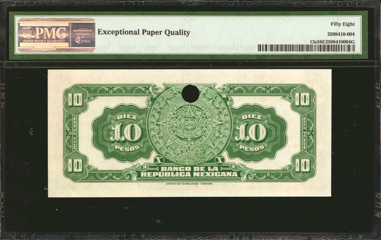 image for: Mexico  10 pesos(B402as)