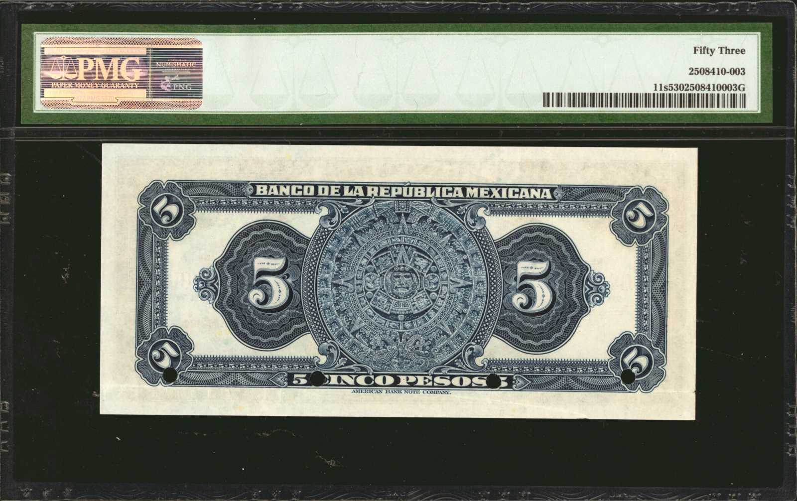 image for: Mexico  5 pesos(B401as)