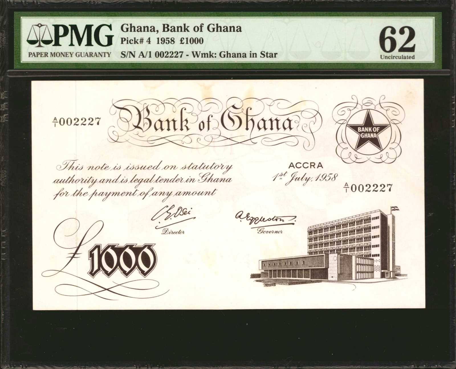 image for: Ghana  1,000 pounds (B104as2)