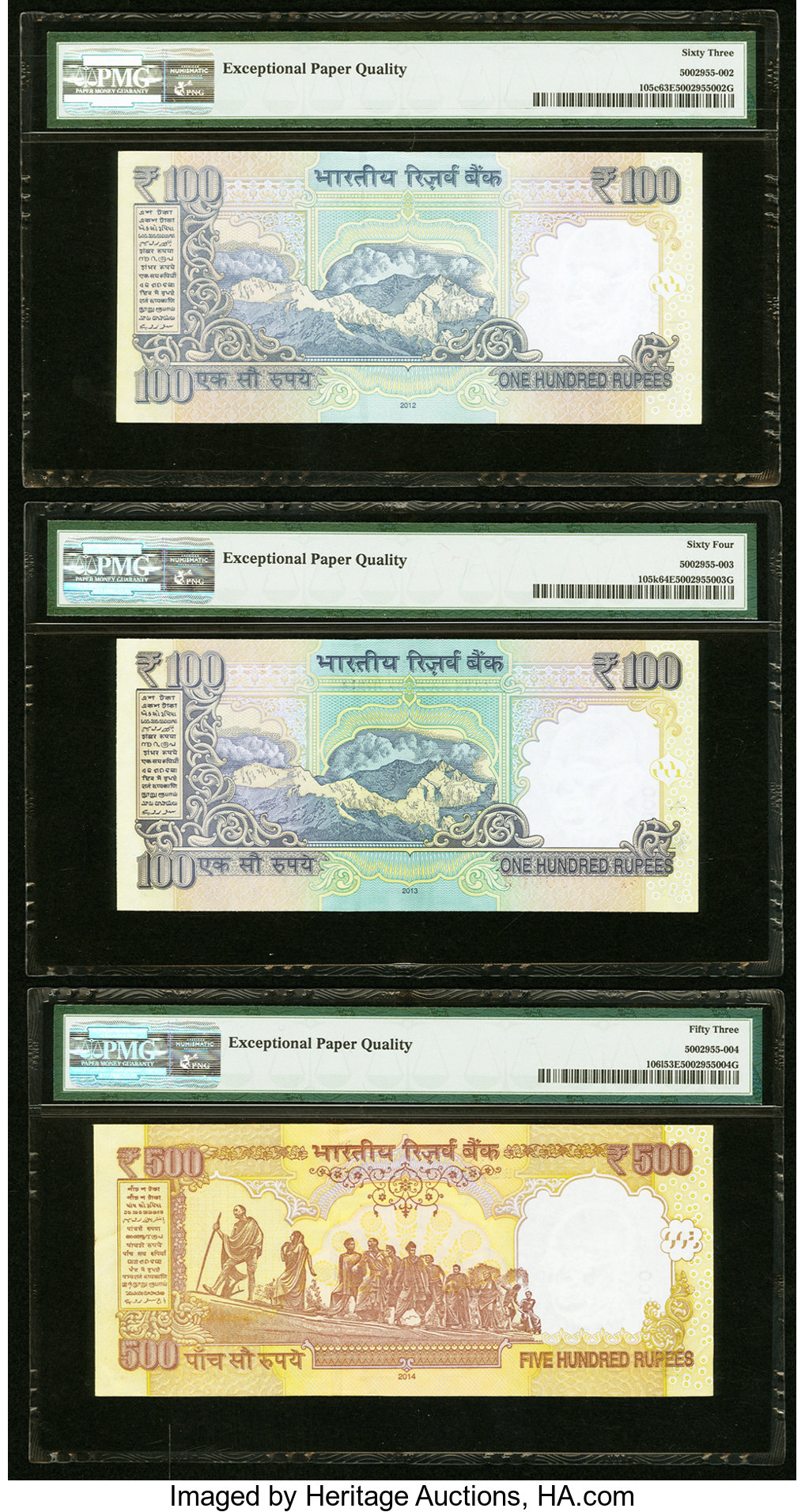 image for: India  500 rupees (B296b)