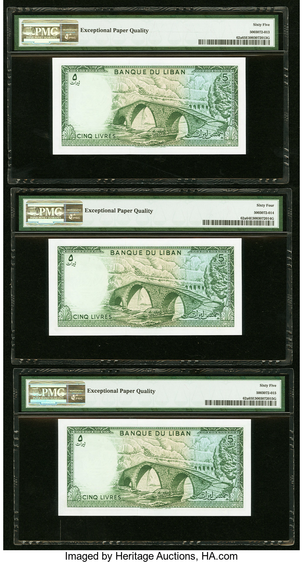image for: Lebanon  5 livres (pounds) (B502gs1)