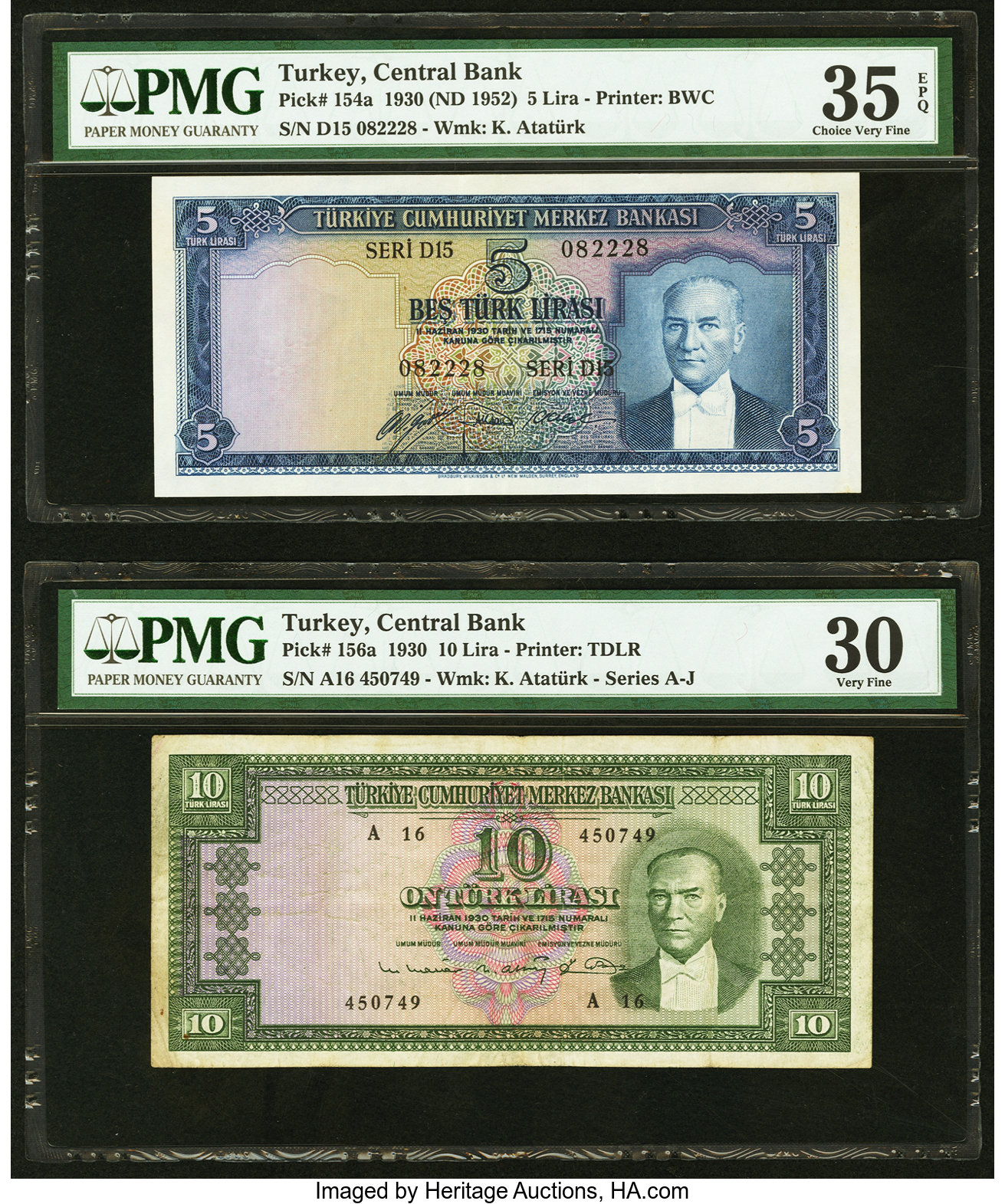 image for: Turkey  5 T?rk liras? (B235as)