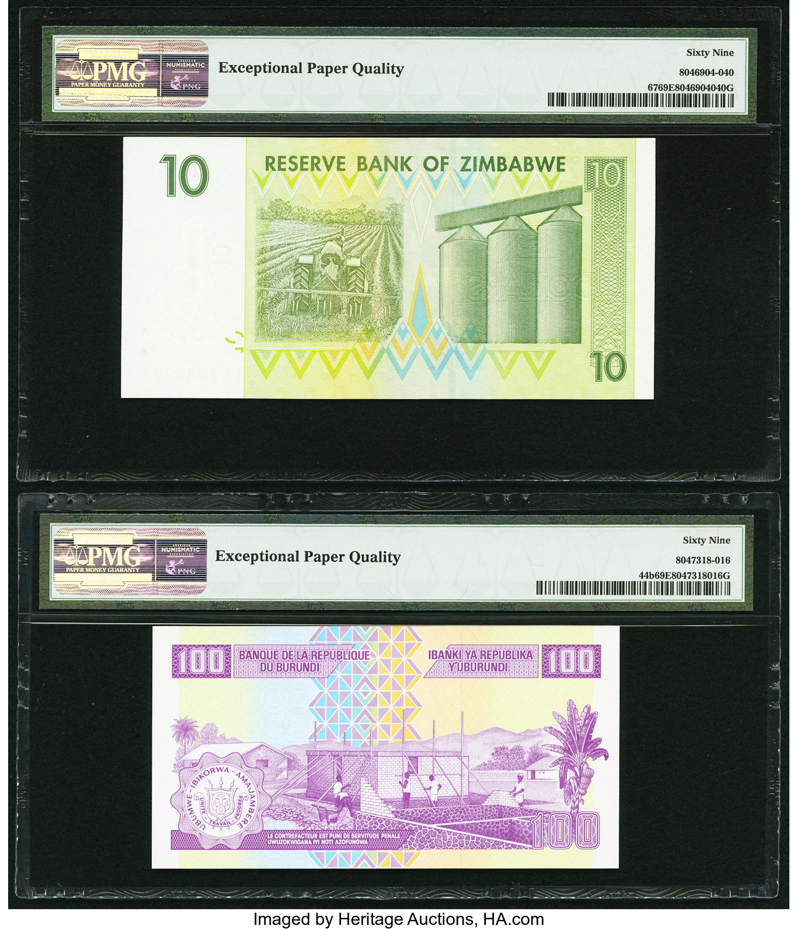 image for: Zimbabwe  10 dollars (B158az)
