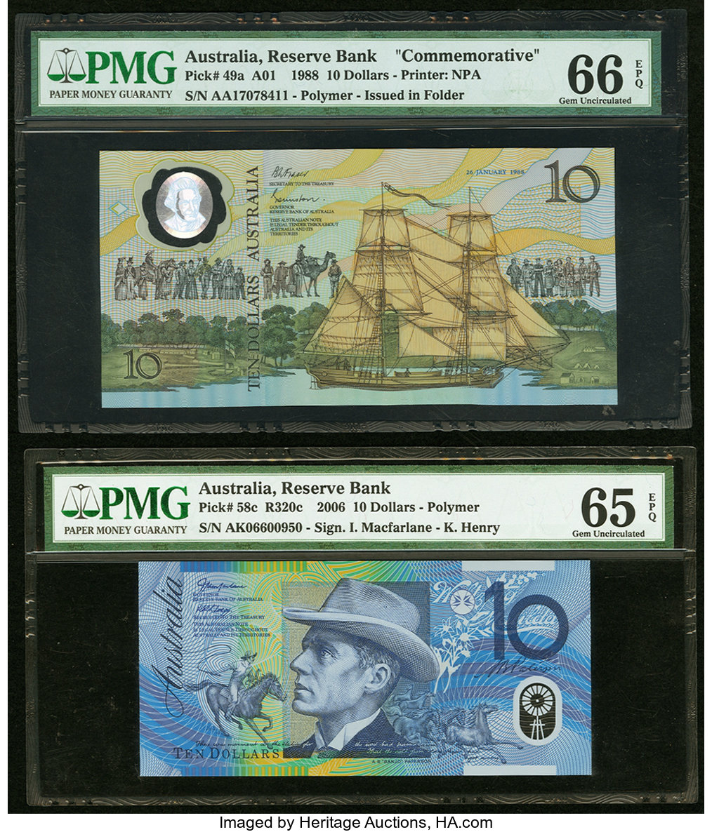 image for: Australia  10 dollars (B217b)