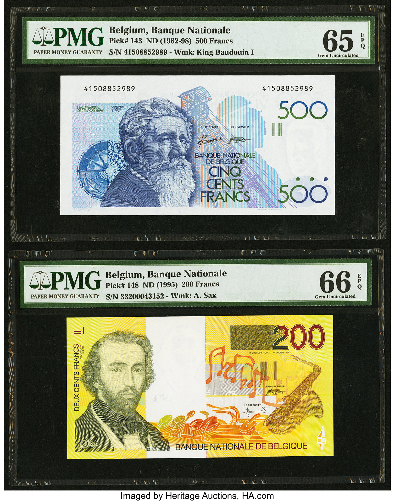 image for: Belgium  500 francs (B586d)