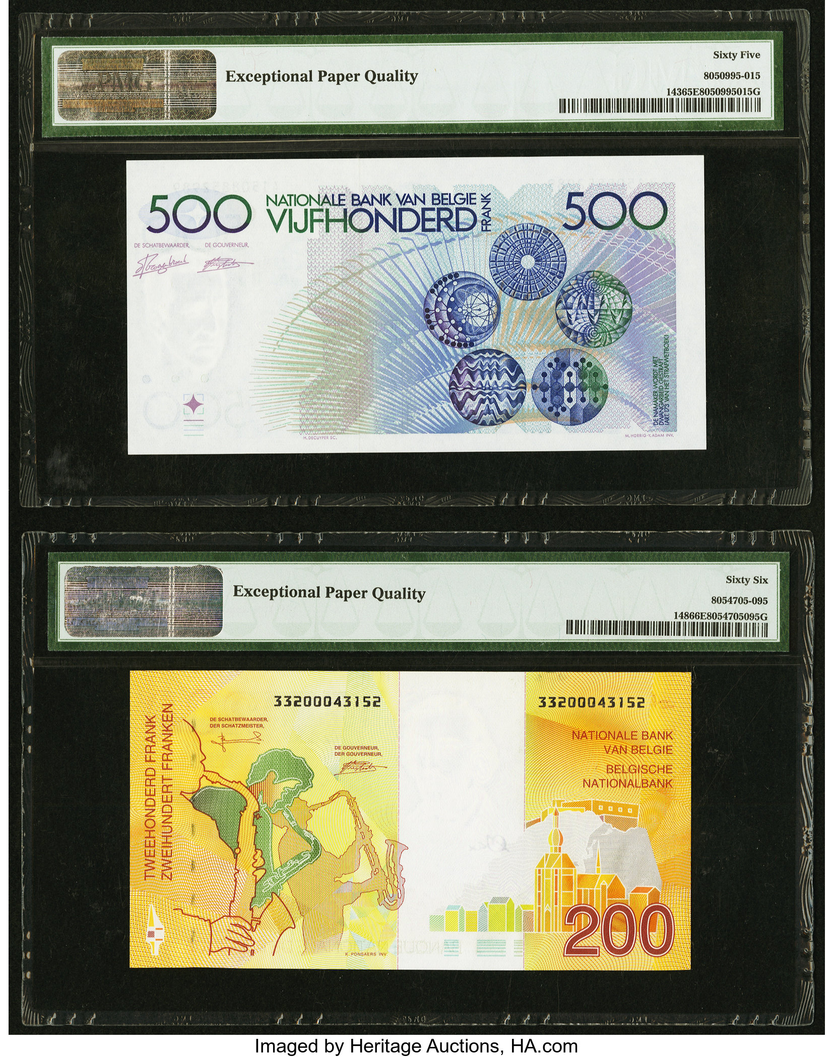 image for: Belgium  500 francs (B586d)