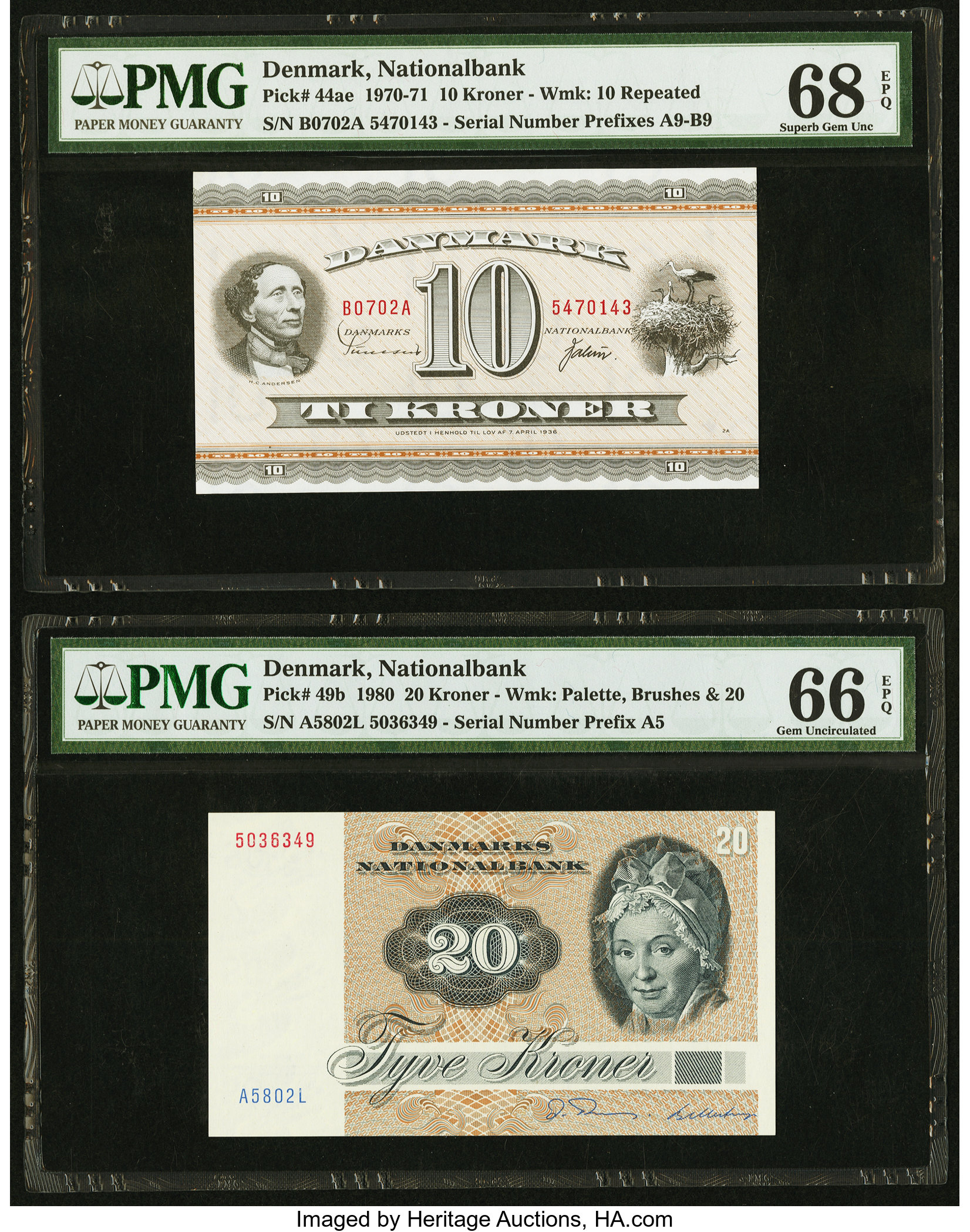 image for: Denmark  10 kroner (B914g)