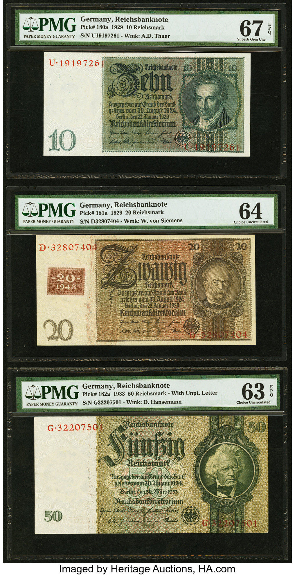 image for: Germany  50 reichsmark (B320b1)