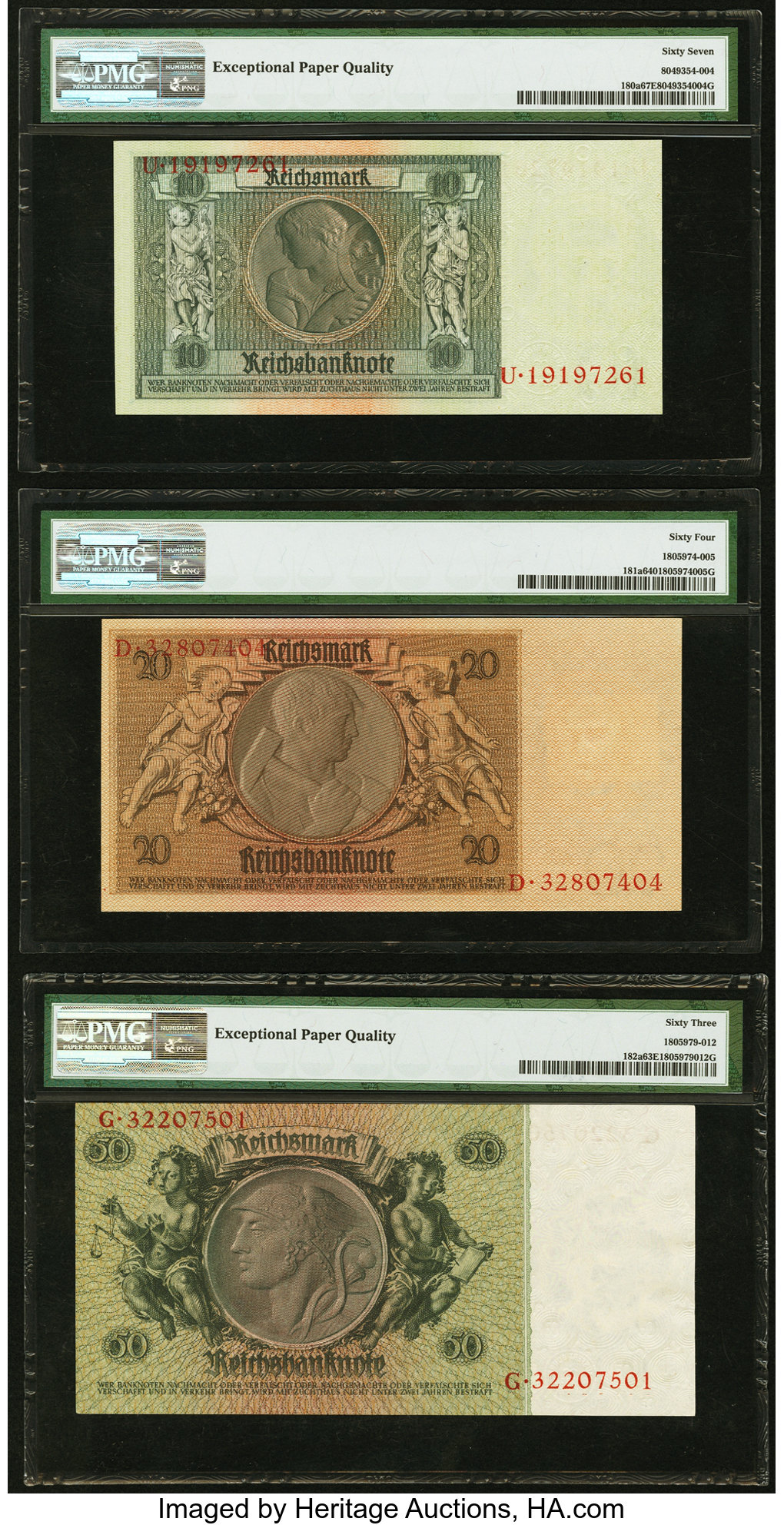 image for: Germany  10 reichsmark (B318a7)